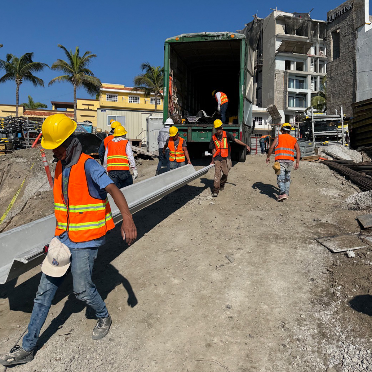 Tablaestacas en Fibra de Vidrio